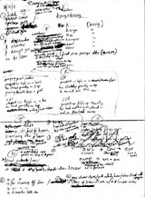 a page from Chris Joseph's journal